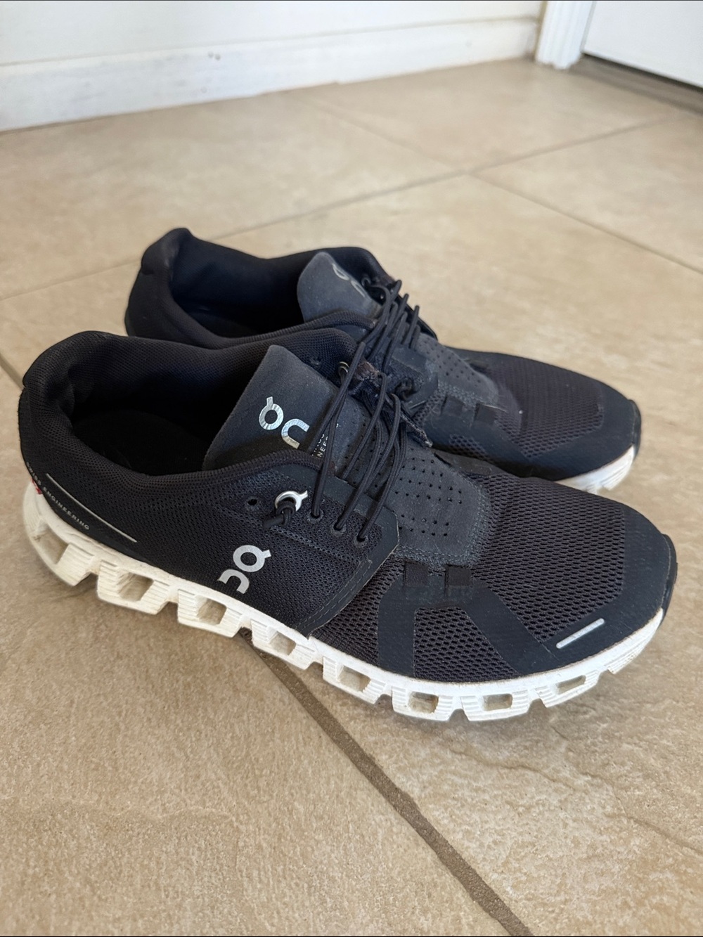 On Running Black sneakers